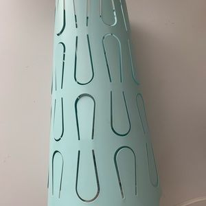 Light blue lamp